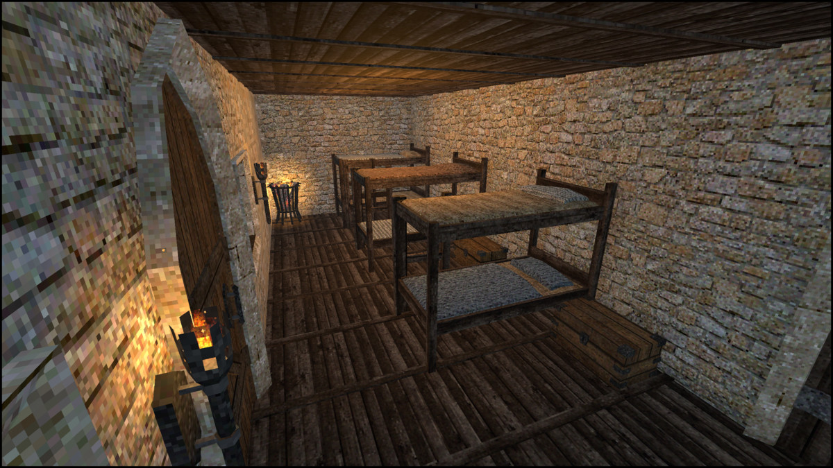 Cold Fortress - Retro Style Modular Environment Pack