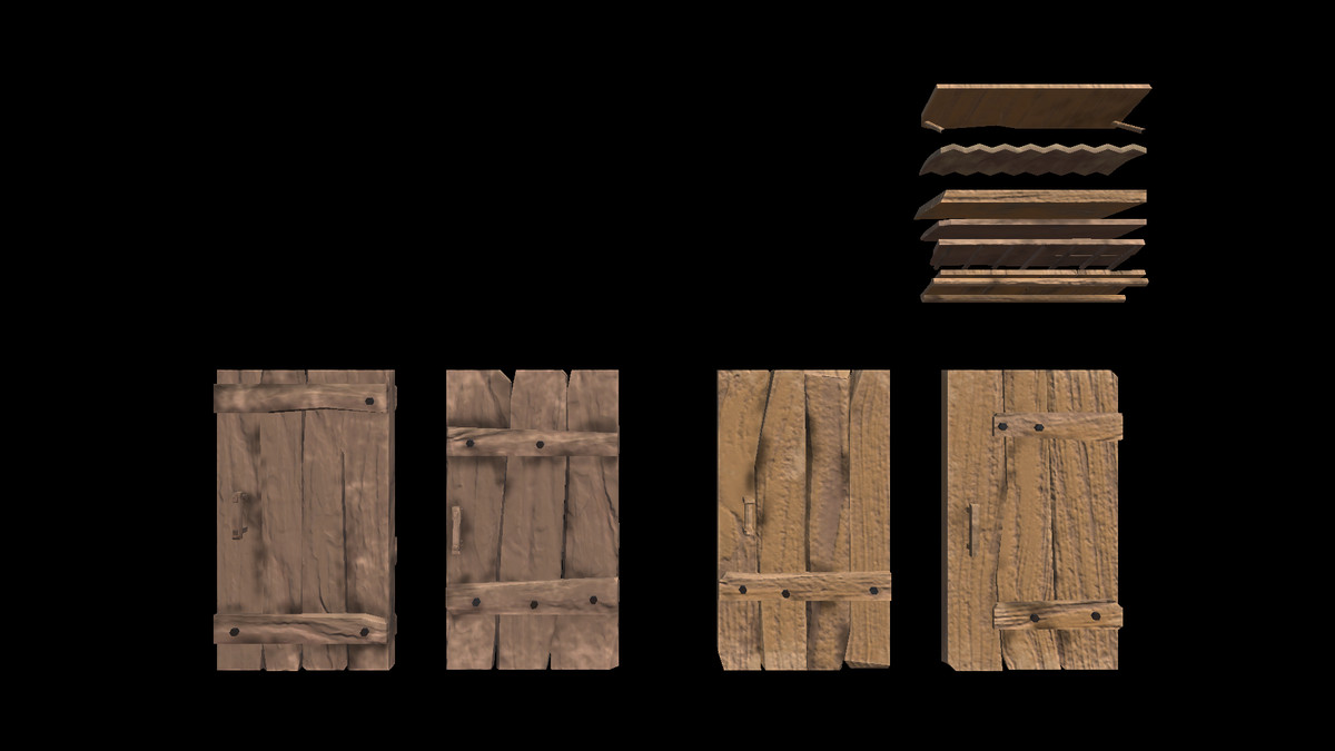 desert houses & props