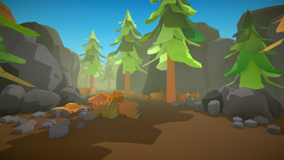 Polygonal Woodlands Nature Asset Package