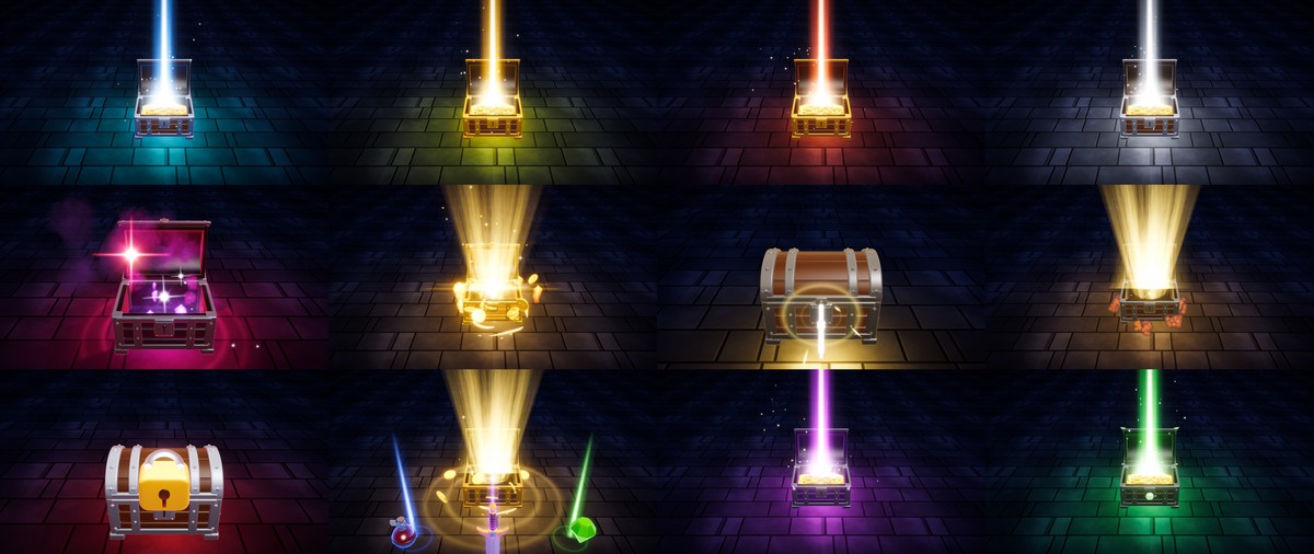 RPG Loot Feedback FX — 260+ Loot, Chest & Reward Effects