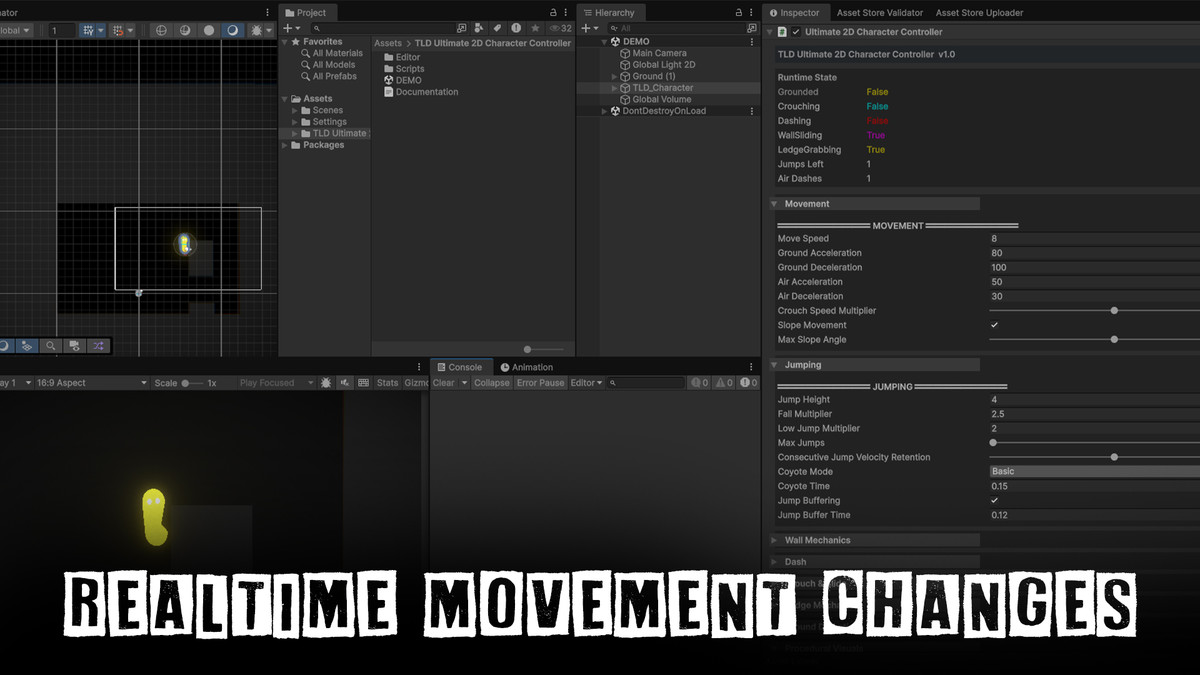 Ultimate 2D Character Controller