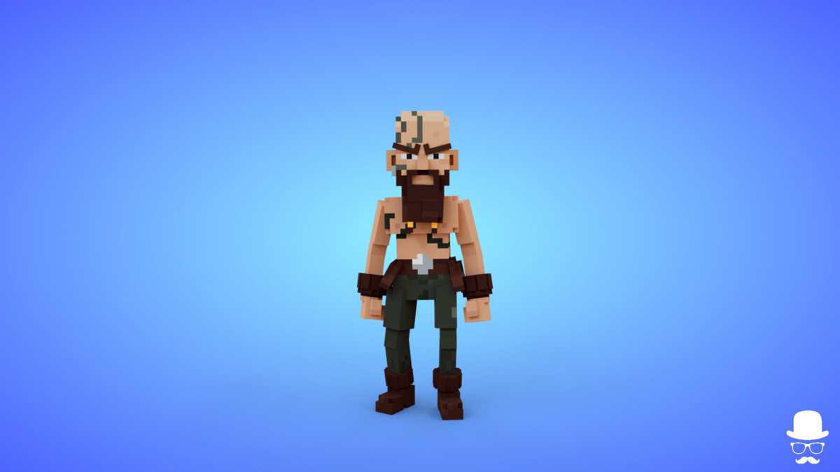 Voxel Viking Characters Pack