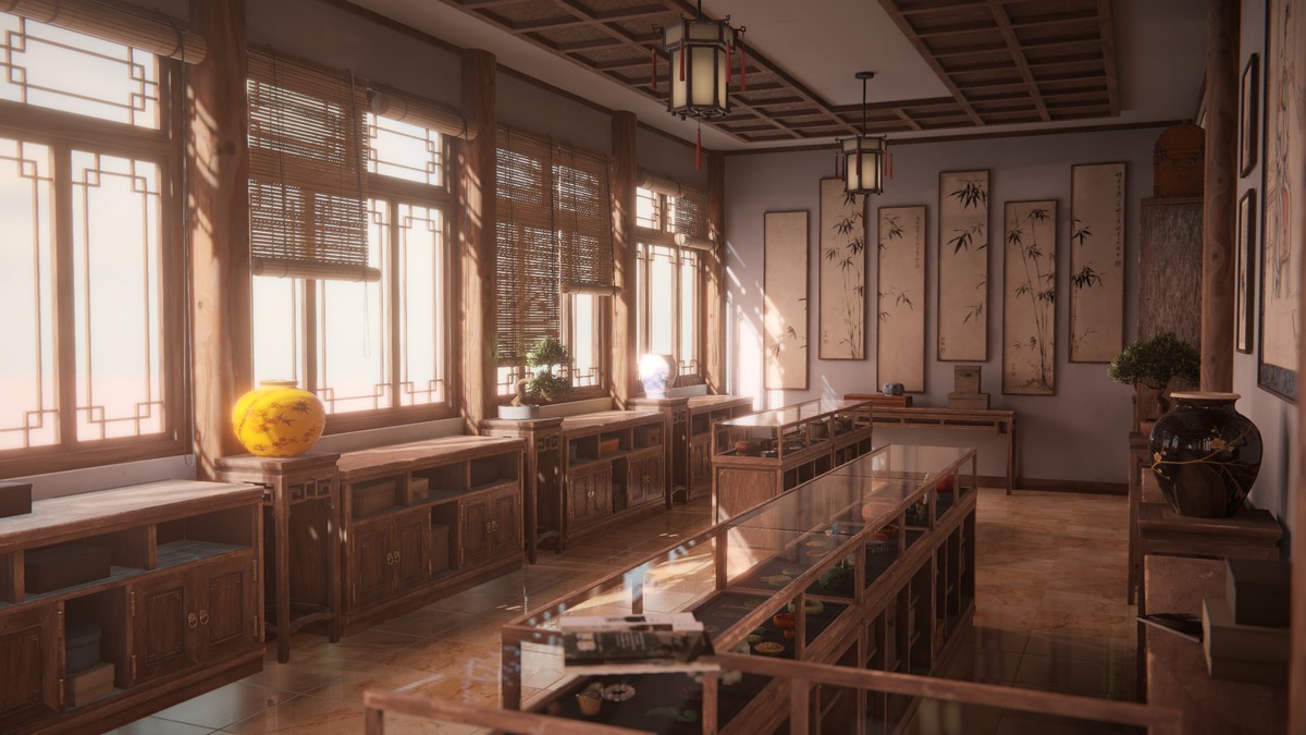 Chinese antique shop