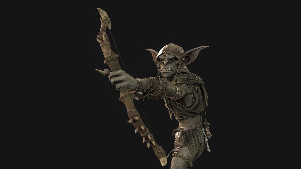 Goblin Archer Game Ready