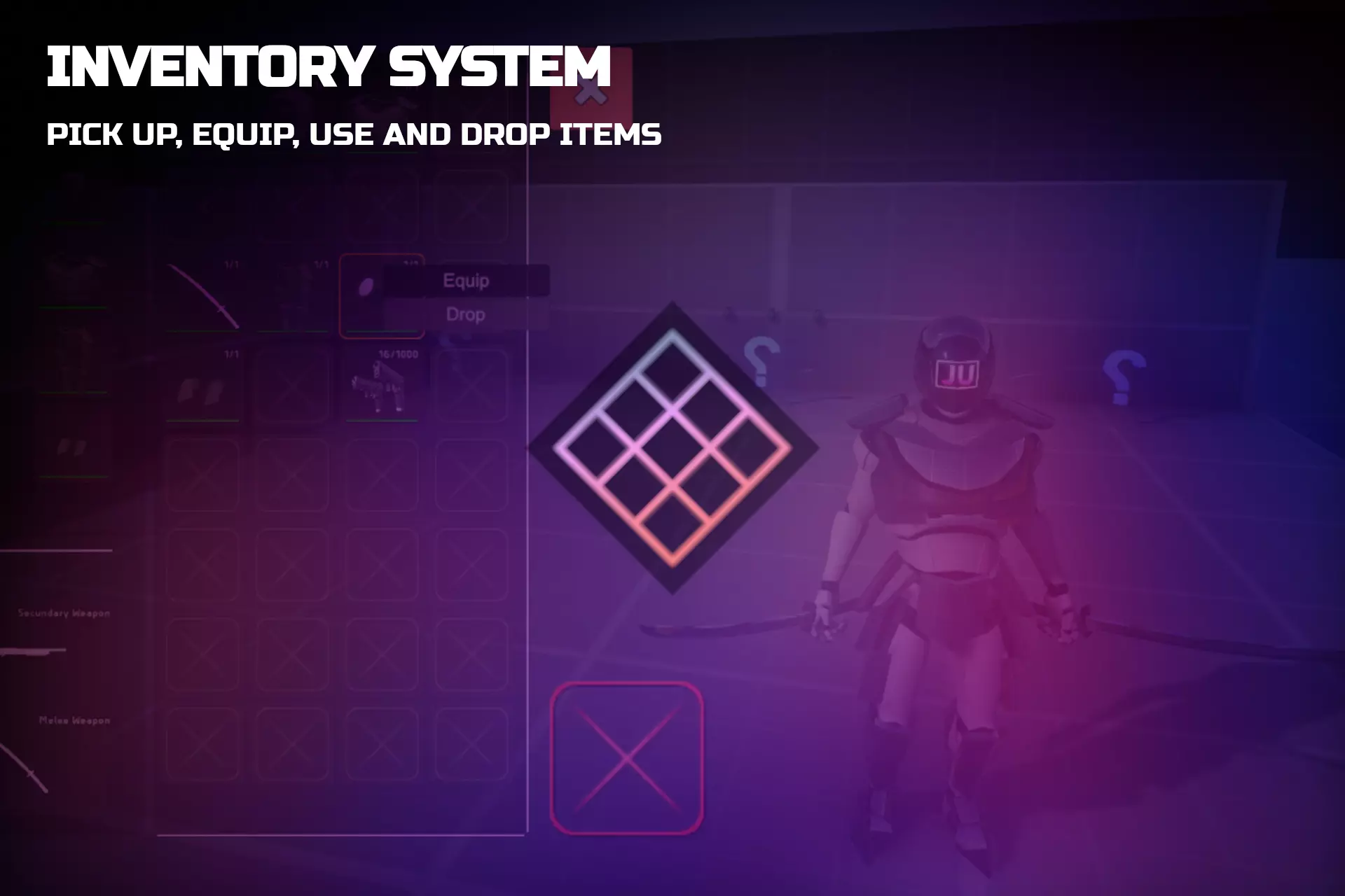 JU TPS 3 – Third Person Shooter GameKit + Vehicle Physics screenshot 6