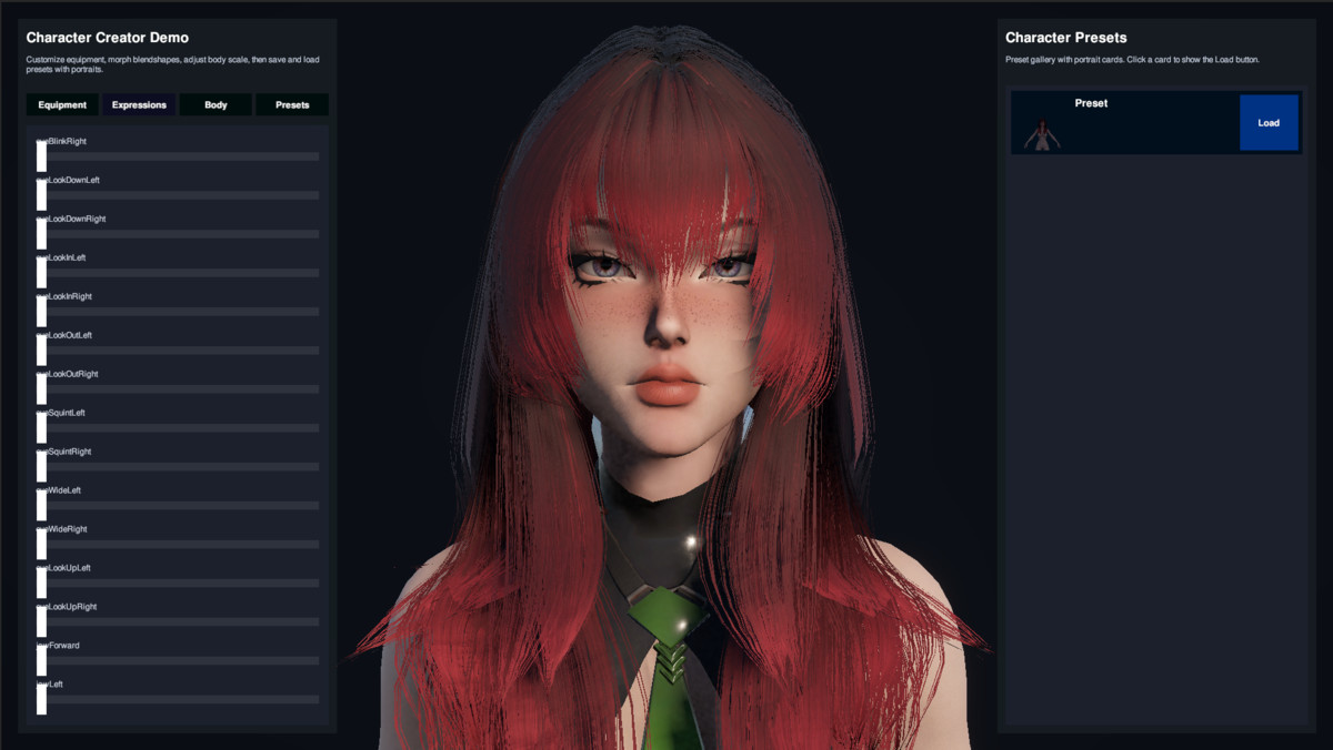 Crystal Character Creator | Sculpt Design Equip any Model & GC2 Integration