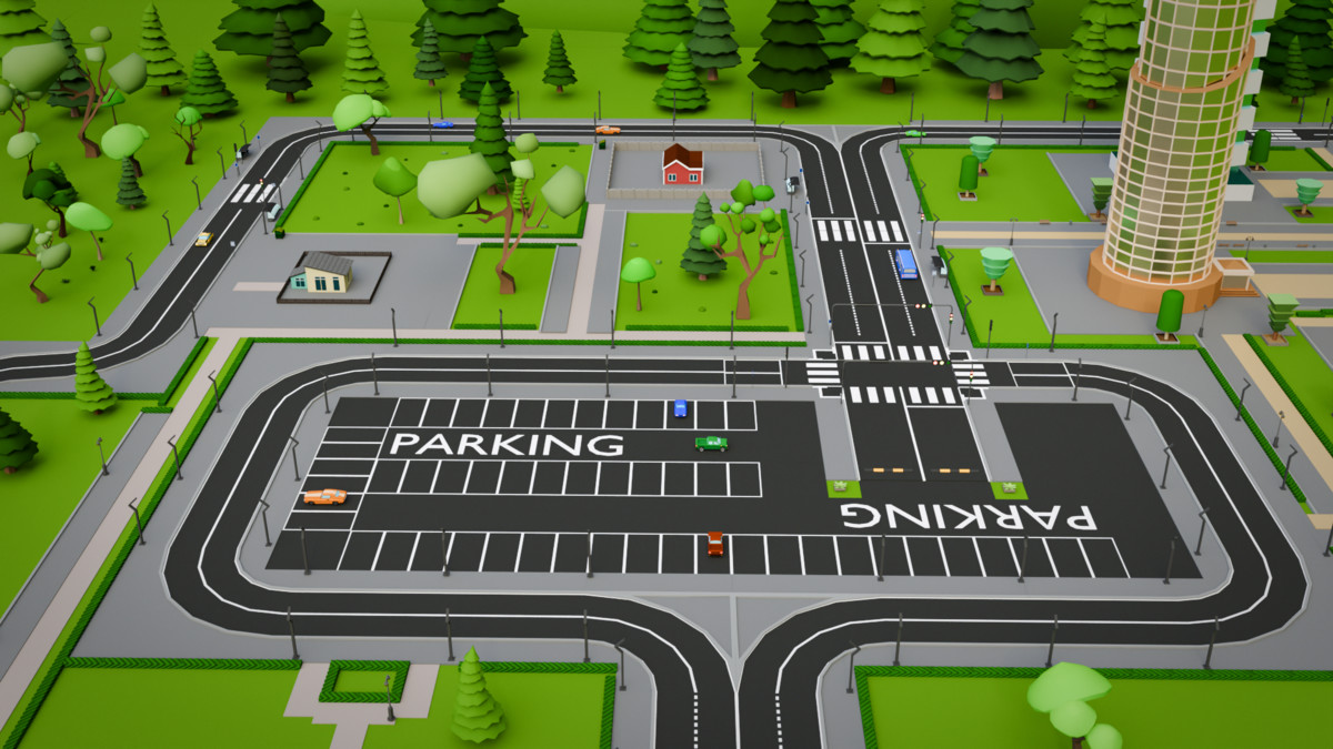 Low Poly City Pack - Mini World Studio