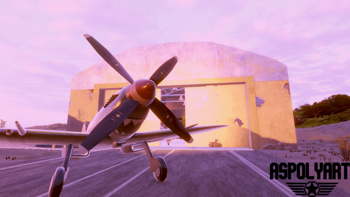 Old Aircraft Hangar