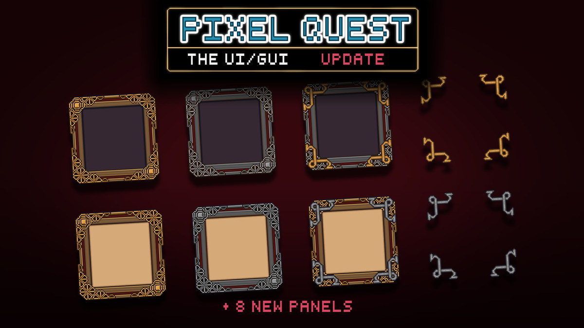2D Pixel Quest Vol.3 - The UI/GUI