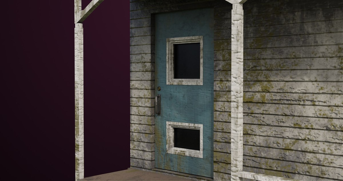 Old Dusty Vintage House 01 URP HDRP Textures