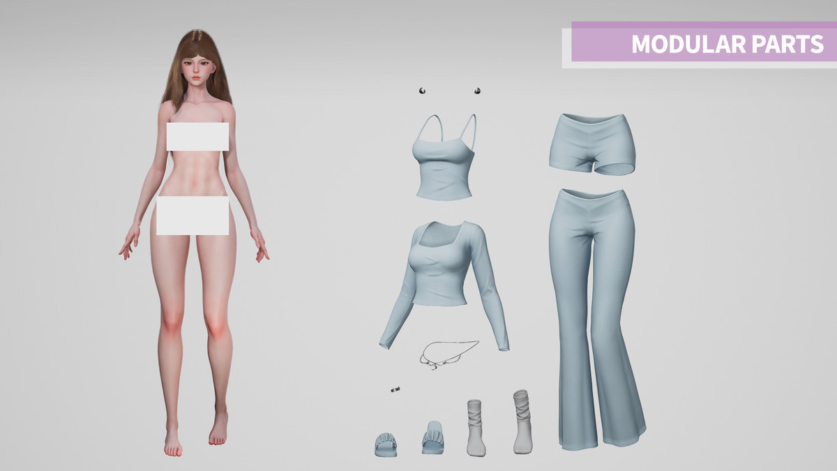 Cozy Home Girl Outfit - Pack