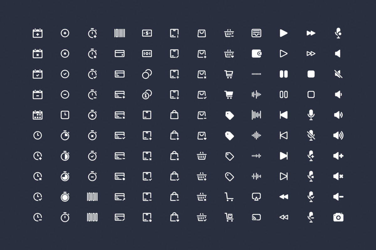 Low Poly 3D Icons - User Interface