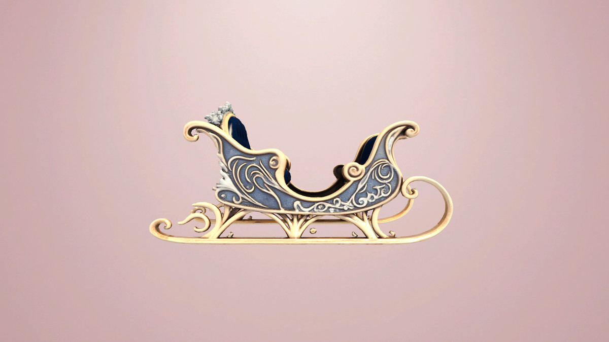 Stylized Sleigh