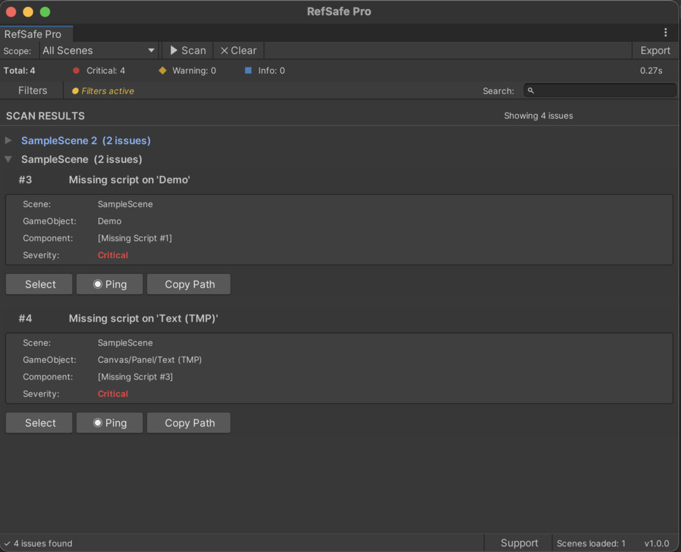 RefSafe Pro – Project-Wide Validator