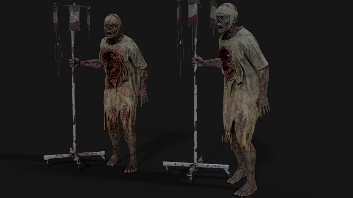 Cardiac Patient — Zombie Hospital Collection