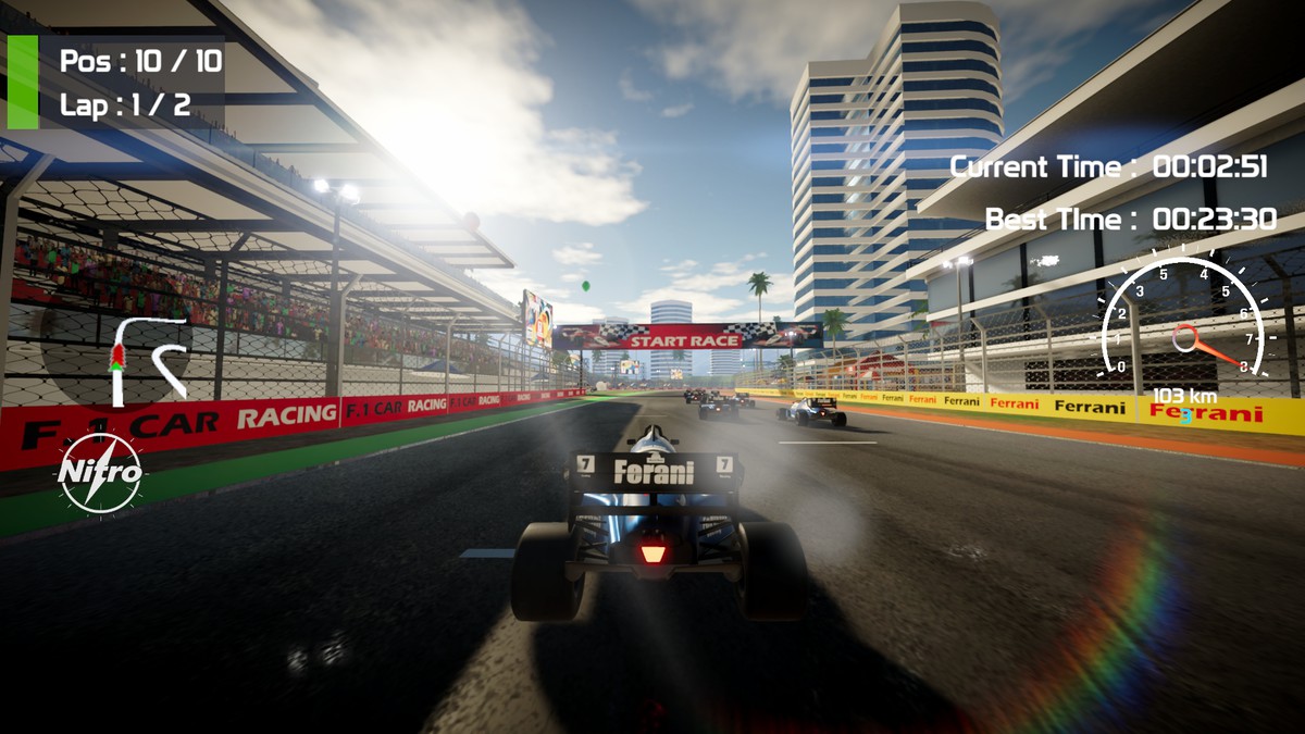 F.1 Racing Game 2