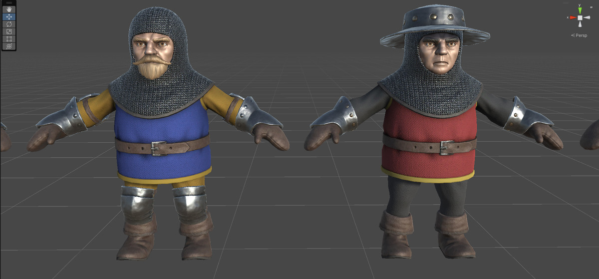 Stylized City Guard Knight