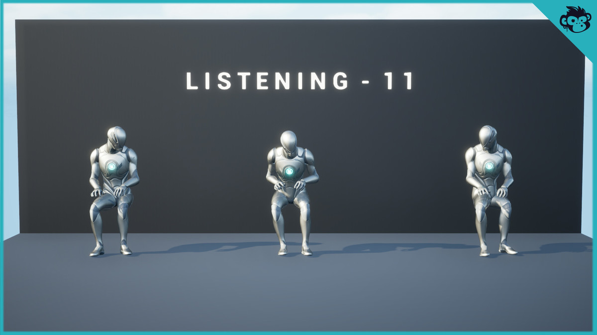 Sitting NPC Animation Pack