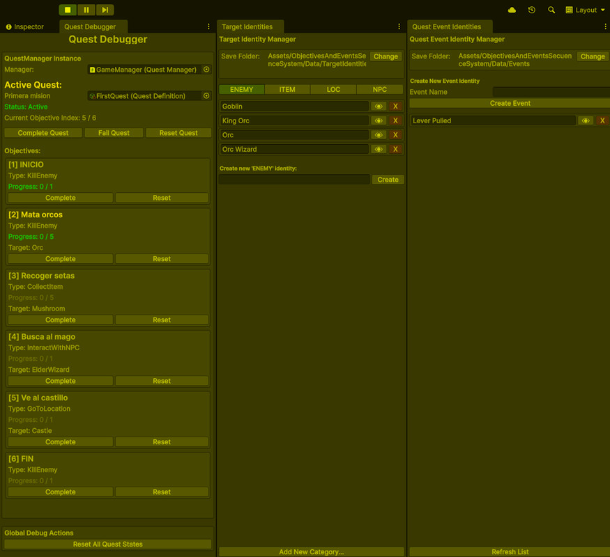 Quest & Game Flow System