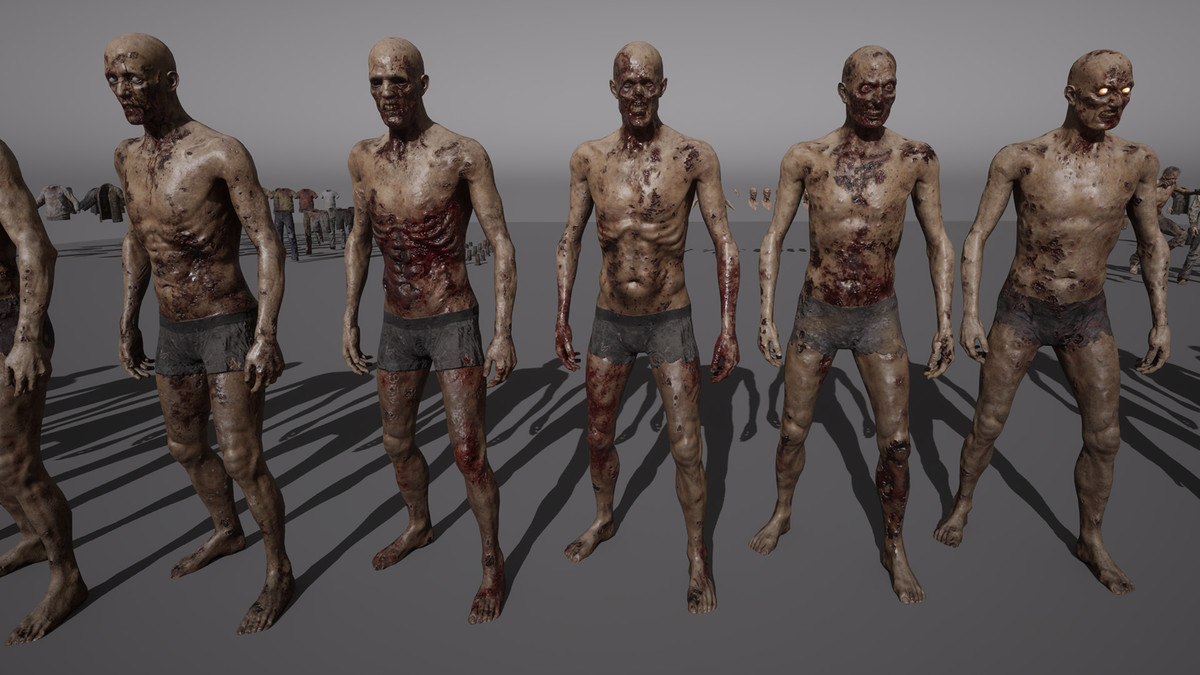 Modular Zombie Male