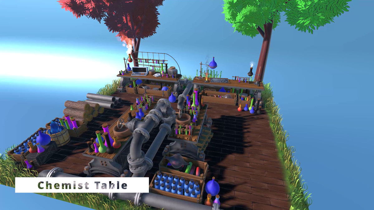 Ultimate Crafting Stations Pack - Stylized - Low Poly - 100% Modular