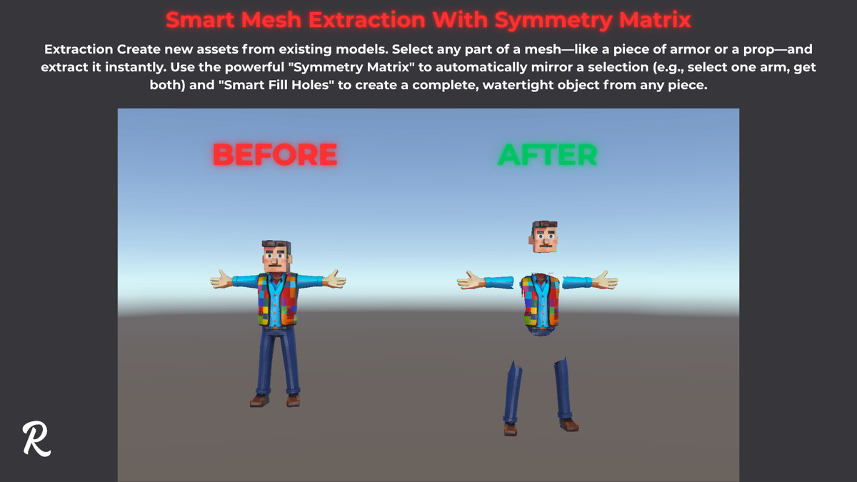BT-MeshForge: Advanced Mesh Extraction & Editing Toolkit