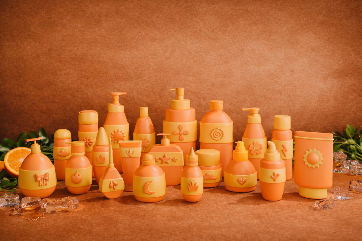 Low Poly Cosmetic Products