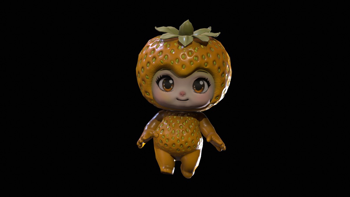 Chibi Fruit Strawberry