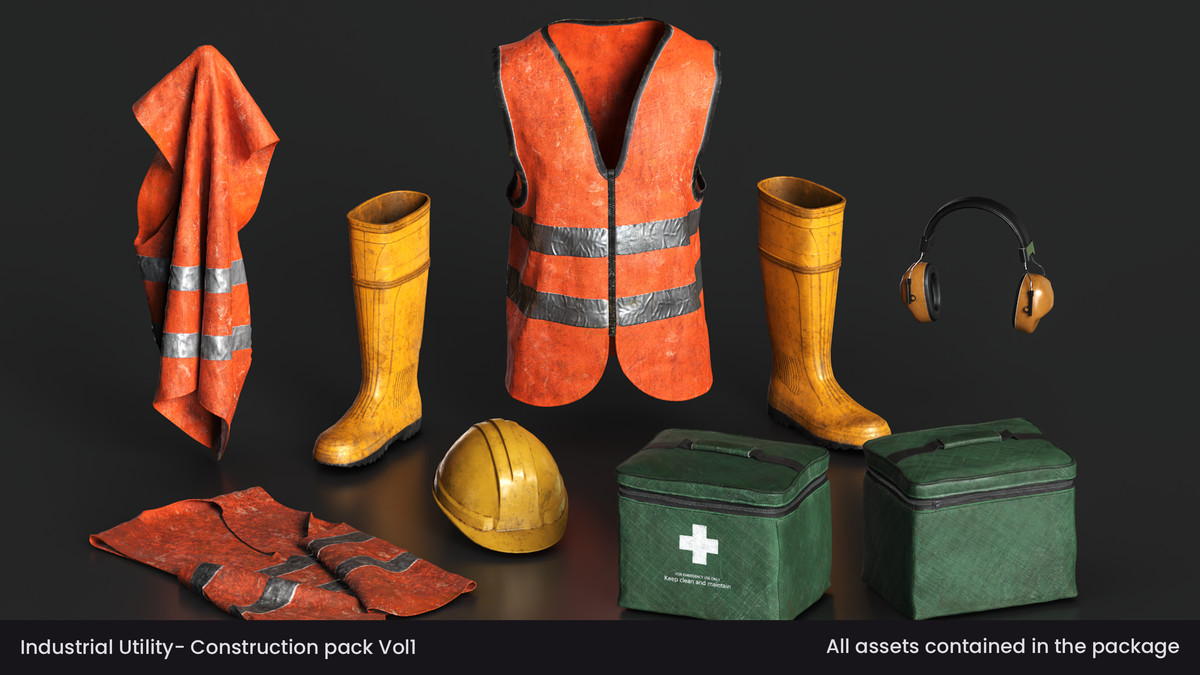 Industrial Utility - Construction Props Pack