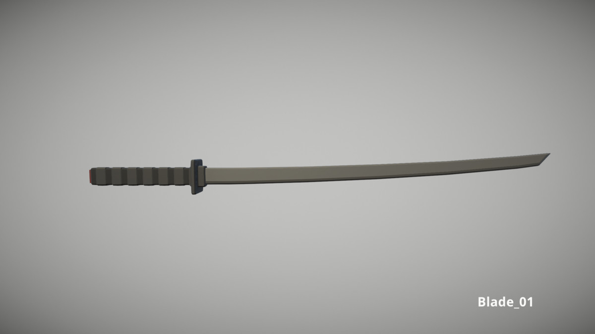 Cyberpunk Armory - Low Poly