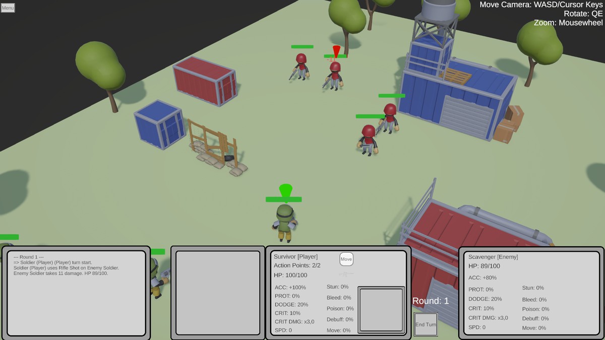 BASTION Turn-Based Combat Framework