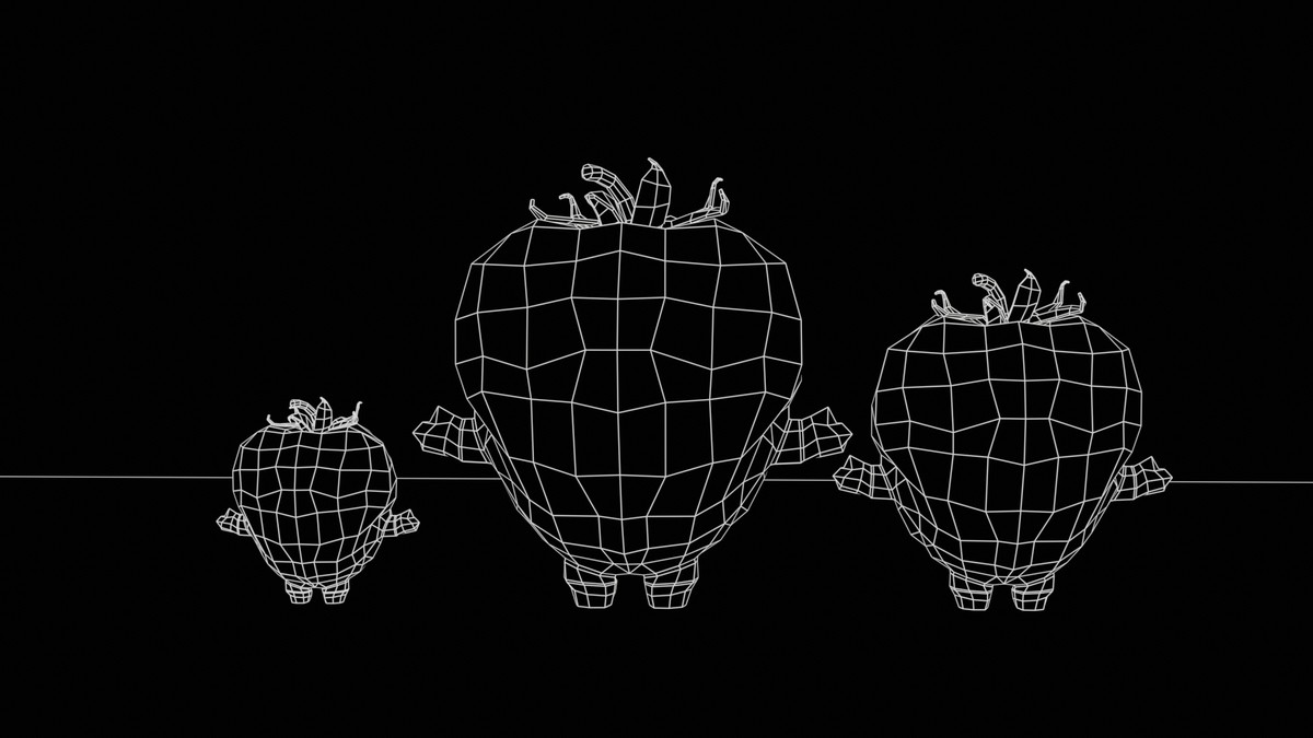 Chibi Fruit Blackberry