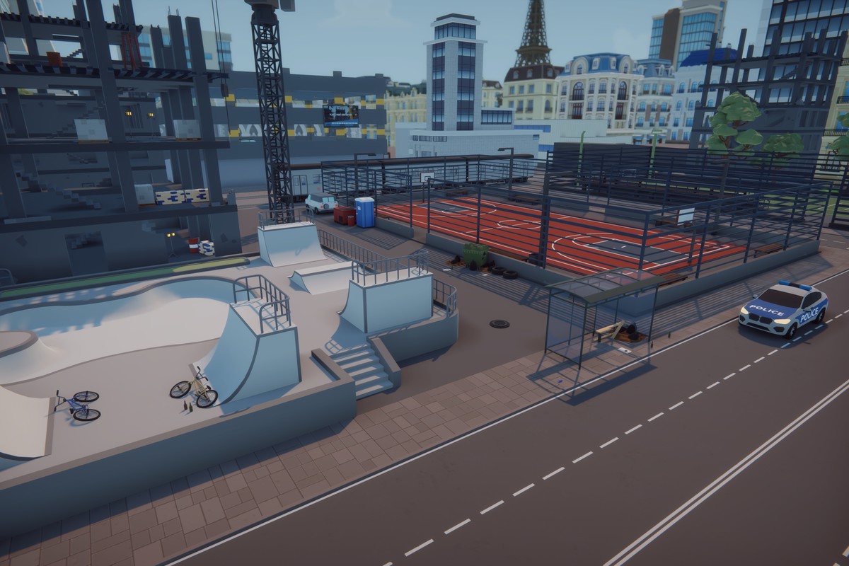 Low Poly Euro City
