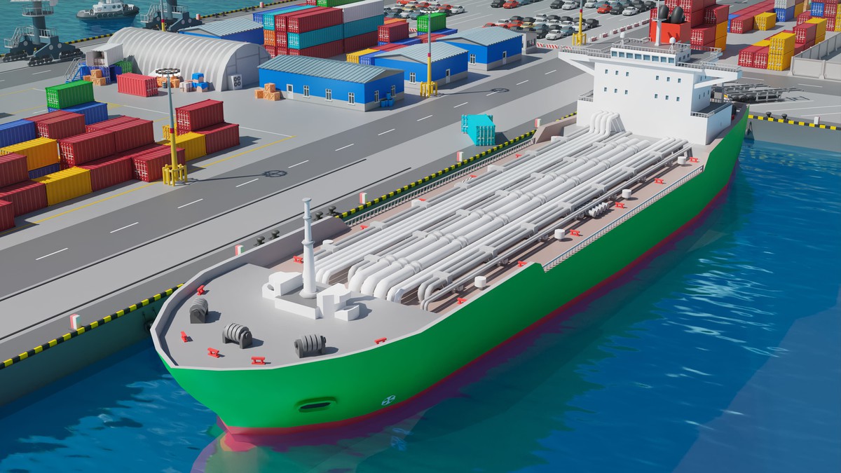 Port - Low Poly 3D Models Pack