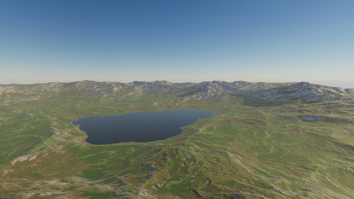 Procedural Islands, Lakes & Hills 8K - 48 Terrains