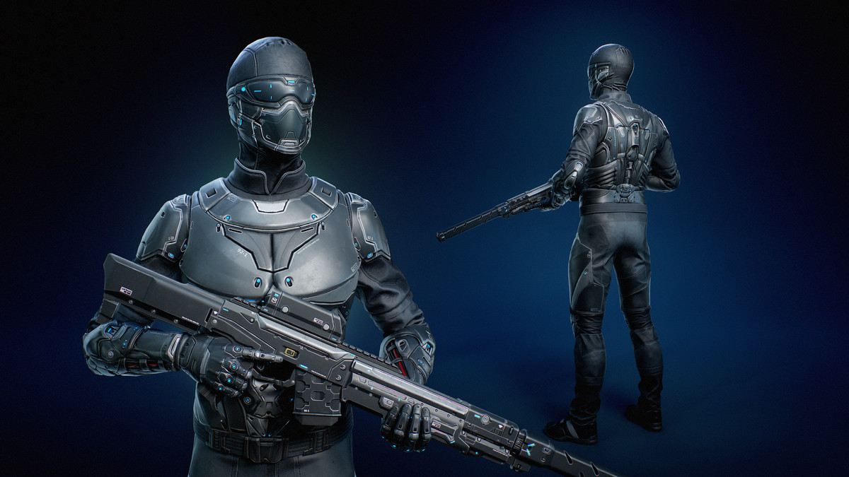 Sci-Fi Sniper - Male