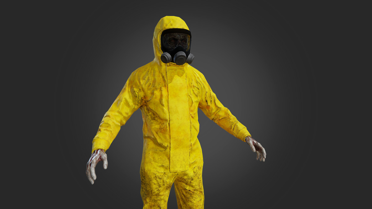 Zombie hazmat suit