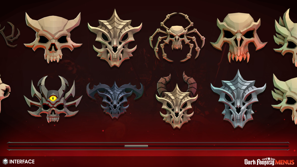 Dark Fantasy Menus - Synty INTERFACE - GUI, image 36