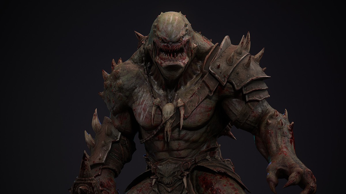 Brutal Warrior Monster