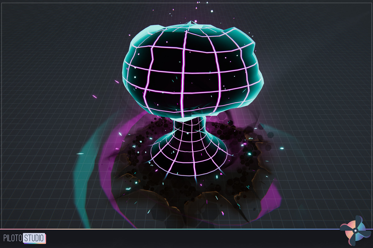 Sci-Fi | Tech | Futuristic Stylized VFX Starter Kit