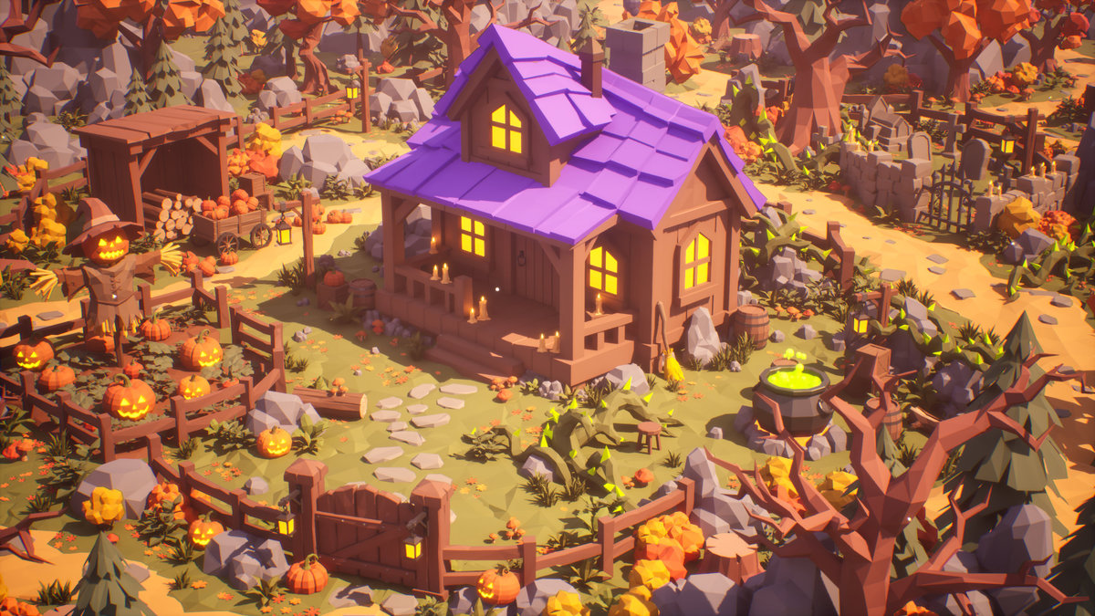 Halloween - Polyart Environment