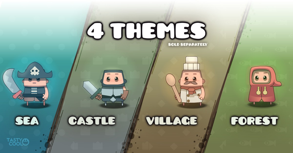 Tasty Characters - Forest Pack