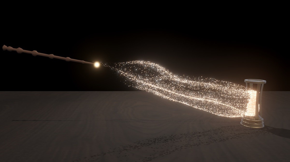 VFX Graph - Particle Attraction & Force Effects