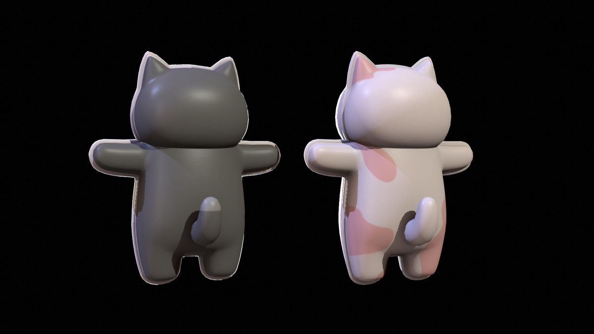 Chibi Carton Cat
