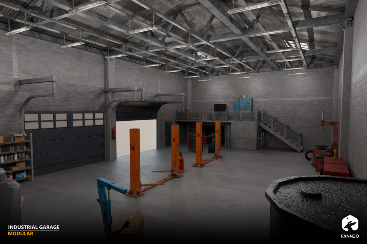 Modular - Industrial Garage