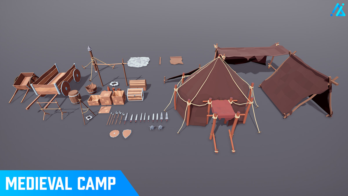 POLY - Medieval Camp