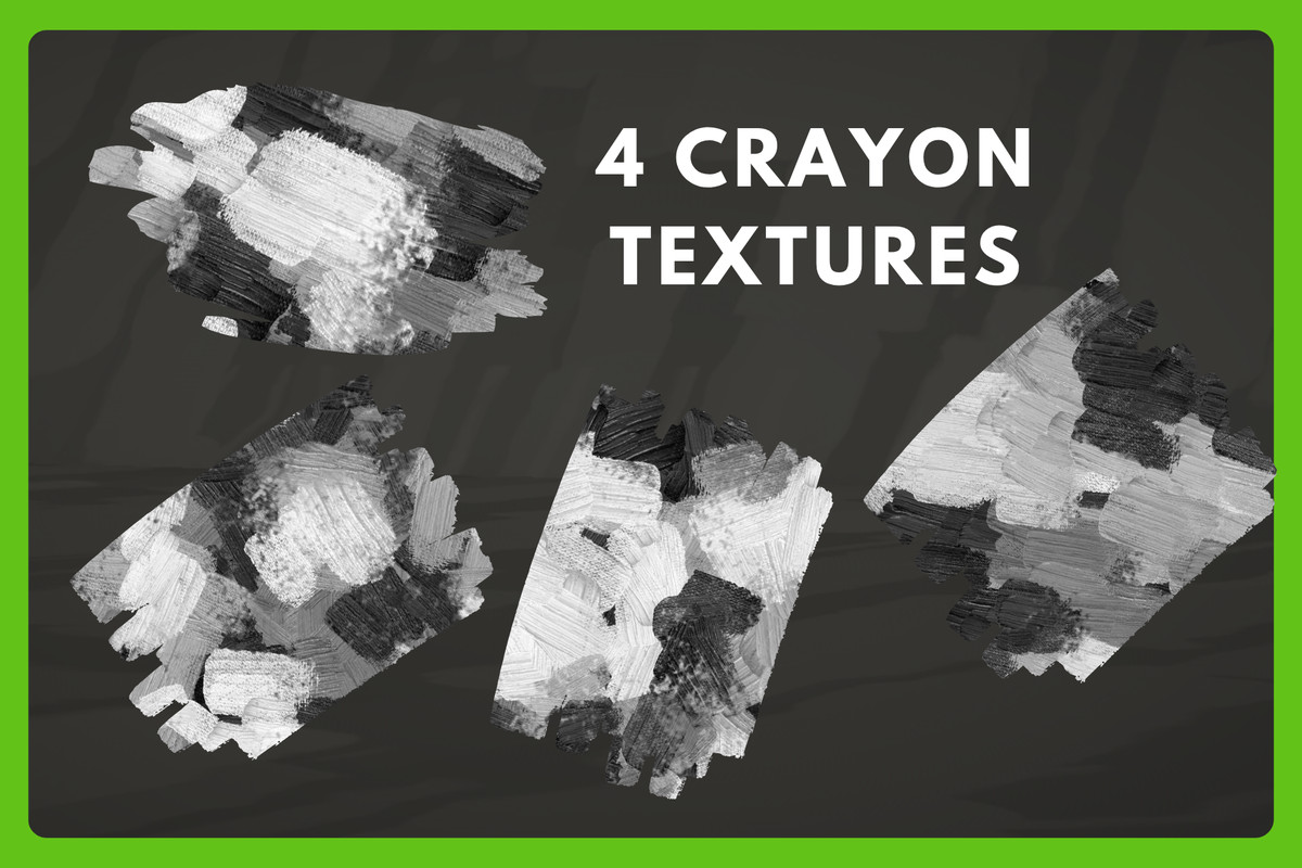 Handpainted Shader and Crayon Textures