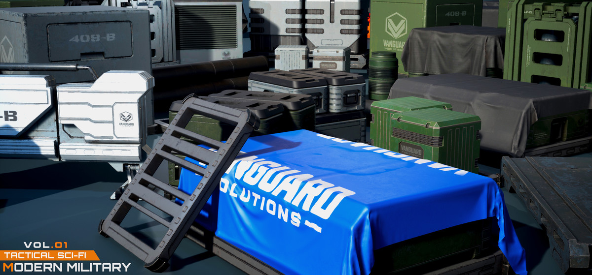 Tactical Sci-Fi: Modern Military Props Vol.01