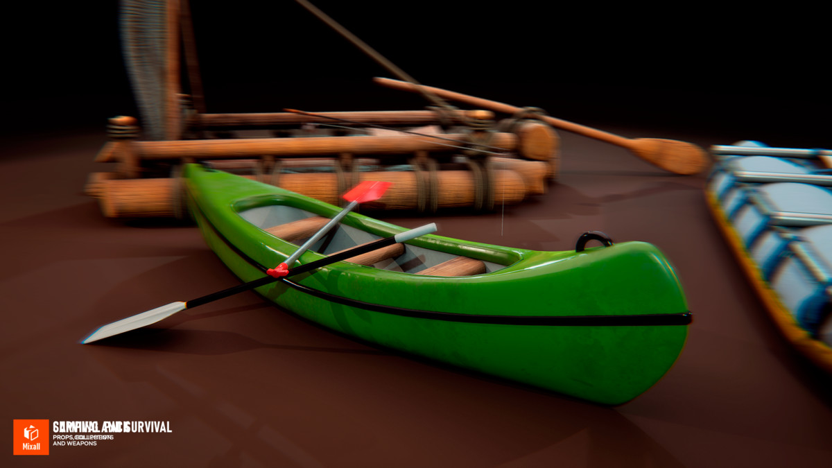 Camping and Survival Props Collection
