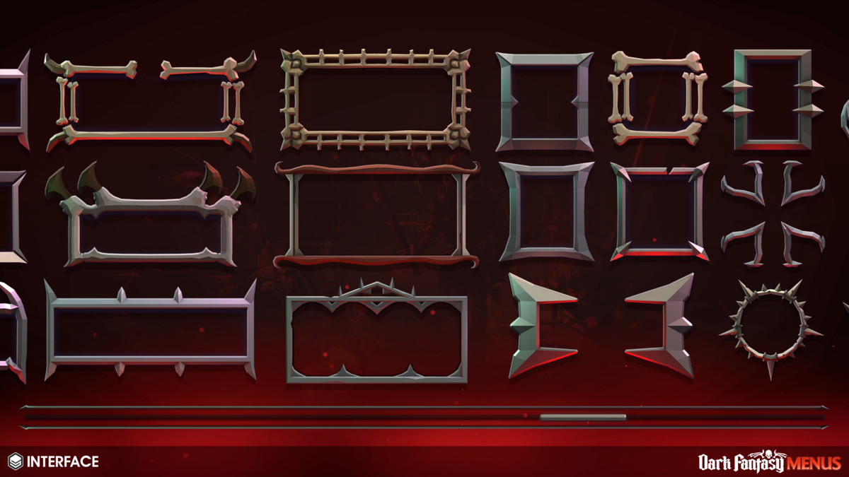 Dark Fantasy Menus - Synty INTERFACE - GUI, image 37